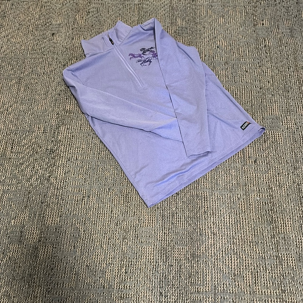 Kerrits kids Coolcore long sleeve shirt, lightweight